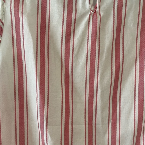 New Madewell Pink and White Stripe Sleeveless Tank size XS - Picture 4 of 9